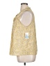 Angels 100% Rayon Yellow Sleeveless Blouse Size XL - photo 5