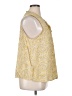 Angels 100% Rayon Yellow Sleeveless Blouse Size XL - photo 4