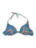 Freshwater Print Blue Swimsuit Top Size XXL - photo 1