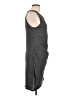 Leith Solid Gray Casual Dress Size L - photo 4