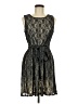 Ark & Co. Paisley Black Gray Cocktail Dress Size M - photo 1