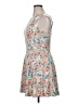 A. Byer Floral Blue Cocktail Dress Size XL - photo 5