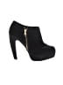 DIBAOLONG Black Ankle Boots Size 7 1/2 - photo 1