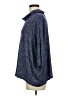 Basil heart Lola Blue Purple Poncho Size M - photo 5