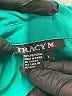 Tracy M. 100% Polyester Teal Long Sleeve Blouse Size L - photo 7