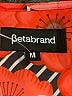 Betabrand 100% Polyester Print Orange Casual Dress Size M - photo 7