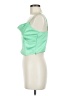 Zara 100% Viscose Green Sleeveless Top Size M - photo 5