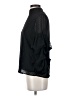 H&M 100% Polyester Black 3/4 Sleeve Blouse Size 2 - photo 5