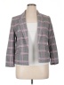 Bar III Plaid Gray Blazer Size 14 - photo 1
