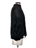 H&M 100% Polyester Black 3/4 Sleeve Blouse Size 2 - photo 4