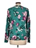 Karen Scott Floral Teal Cardigan Size L - photo 2