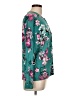 Karen Scott Floral Teal Cardigan Size L - photo 4