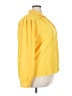 Roberta Di Castelli Yellow Long Sleeve Blouse Size 24 - photo 4