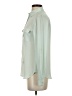 Ann Taylor LOFT 100% Polyester Green Long Sleeve Blouse Size XS - photo 5