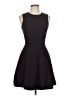 Theory Solid Black Cocktail Dress Size 8 - photo 1