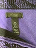 Soma Paisley Purple Track Jacket Size M - photo 6