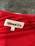 About Us 100% Polyester Pink Casual Dress Size L - photo 7