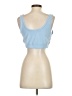 Assorted Brands 100% Polyester Blue Sleeveless Top Size S - photo 2