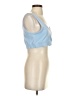 Assorted Brands 100% Polyester Blue Sleeveless Top Size S - photo 4