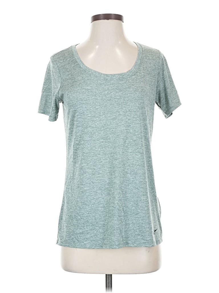 Pre-owned Nike Active T-shirt In Blue
