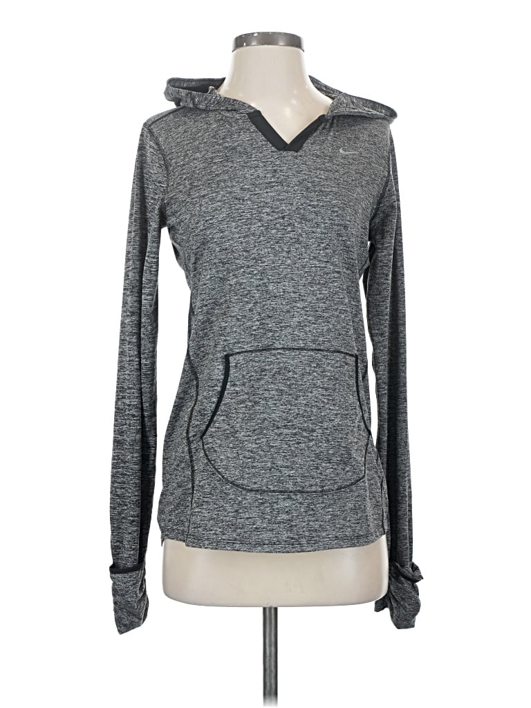 Pre-owned Nike Sweatshirt In Gray