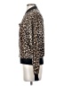 Equipment 100% Silk Animal Print Gold Jacket Size XS - photo 5