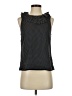 J.Crew 100% Polyester Black Sleeveless Blouse Size 4 - photo 1