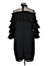 Tea & Cup 100% Polyester Black Cocktail Dress Size 1X - photo 2