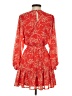 Flying Tomato 100% Polyester Paisley Red Cocktail Dress Size XS - photo 2