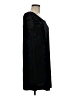 Socialite Solid Black Casual Dress Size M - photo 4