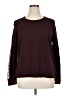 Ann Taylor LOFT Burgundy Pullover Sweater Size XL - photo 1