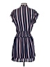 Charles Henry 100% Polyester Stripes Blue Casual Dress Size S - photo 2