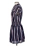 Charles Henry 100% Polyester Stripes Blue Casual Dress Size S - photo 5