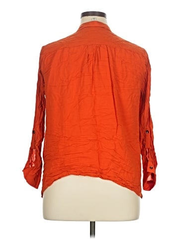 Jones New York Sport 3/4 Sleeve Button-Down Shirt (view 2)