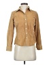 Eddie Bauer 100% Baumwolle Tan Long Sleeve Blouse Size XS - photo 1