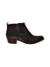 Lucky Brand 100% Leather Black Green Ankle Boots Size 9 1/2 - photo 1