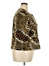 Ruby Rd. 100% Polyester Animal Print Gold Jacket Size 18 - photo 4