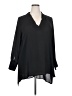 ELOQUII 100% Polyester Black 3/4 Sleeve Blouse Size 20 - photo 1