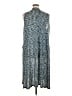 Lularoe 100% Acrylic Gray Blue Kimono Size XL - photo 2