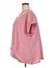 Davi & Dani 100% Polyester Pink Short Sleeve Blouse Size 2X - photo 5