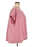Davi & Dani 100% Polyester Pink Short Sleeve Blouse Size 2X - photo 4