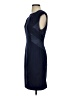 Jennifer Lopez Solid Blue Cocktail Dress Size 2 - photo 5