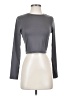 Shein Gray Long Sleeve T-Shirt Size S - photo 1