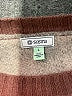 Susina Checkered-gingham Burgundy Pullover Sweater Size L - photo 4