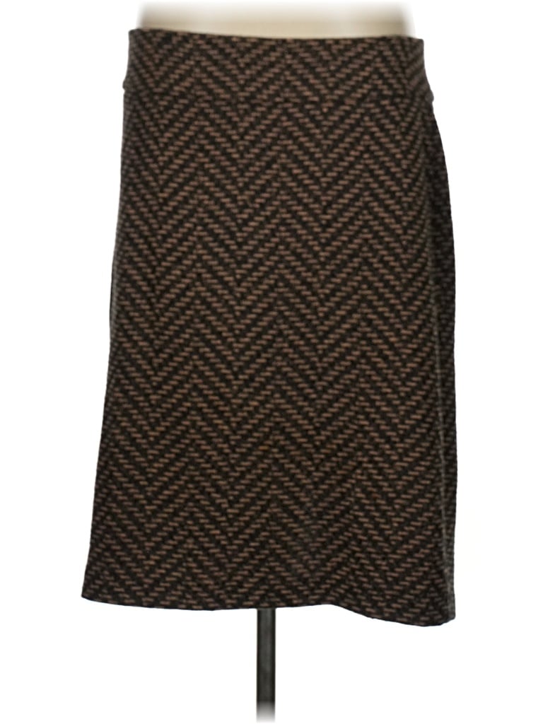 Pre-owned New York And Company Casual Skirt In Tan
