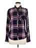 Rails Plaid Burgundy Long Sleeve Button-Down Shirt Size M - photo 1