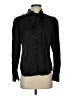 Ann Taylor 100% Polyester Black Long Sleeve Blouse Size 0 - photo 1