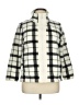 T by Talbots 100% Polyester Plaid Ivory Coat Size XL - photo 1