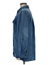 MICHAEL Michael Kors 100% Lyocell Blue Long Sleeve Button-Down Shirt Size 6 - photo 5