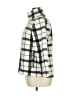 T by Talbots 100% Polyester Plaid Ivory Coat Size XL - photo 5